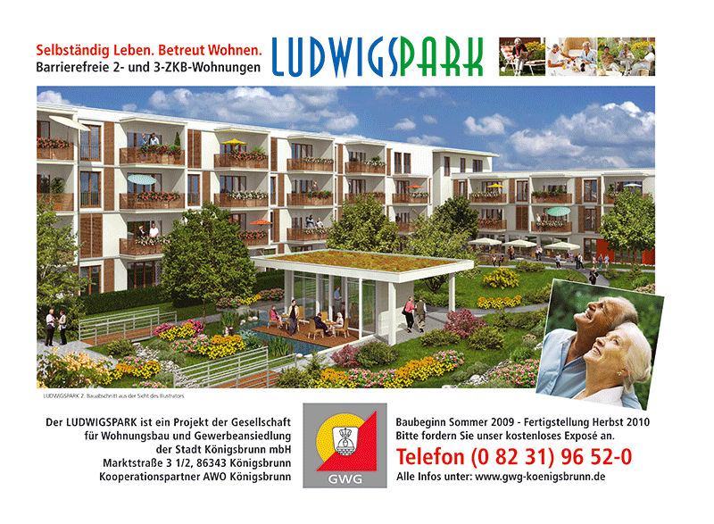 LUDWIGSPARK bautafel